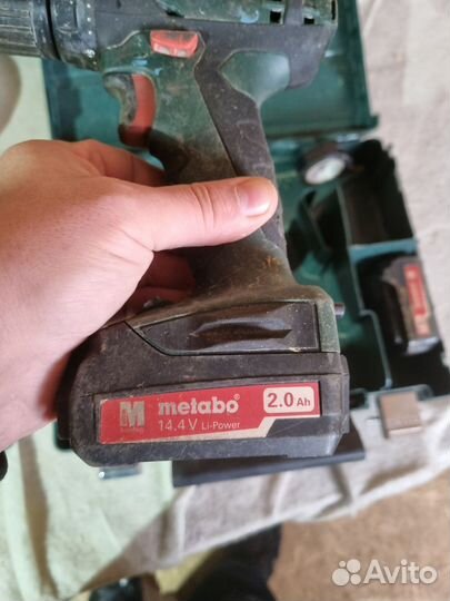 Шуруповерт metabo 14.4 бу