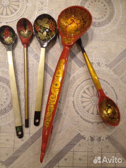 Ложки хохломские