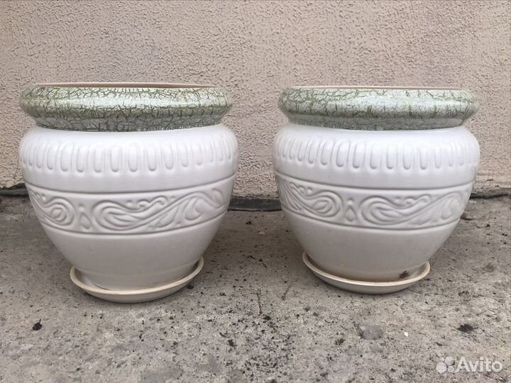 Керамические горшки для цветов