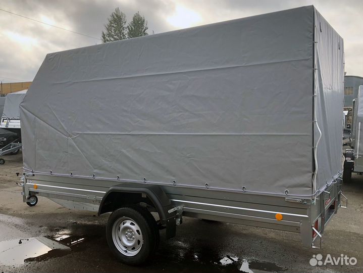 Прицеп 3.7х1.5х1.7 R15 с тентом 