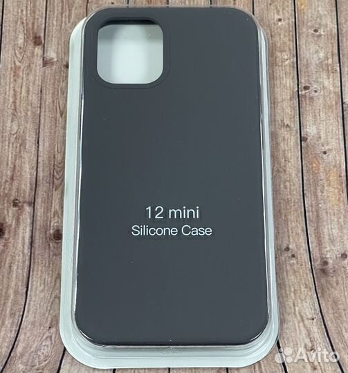 Чехол для iPhone 12 Mini темно-серый