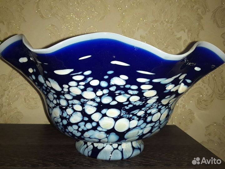 Ваза корзинка конфетница СССР Красный май