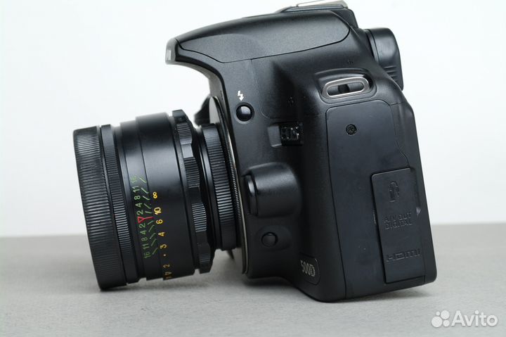 Фотоаппарат Canon 500d + Helios 58 mm f/2