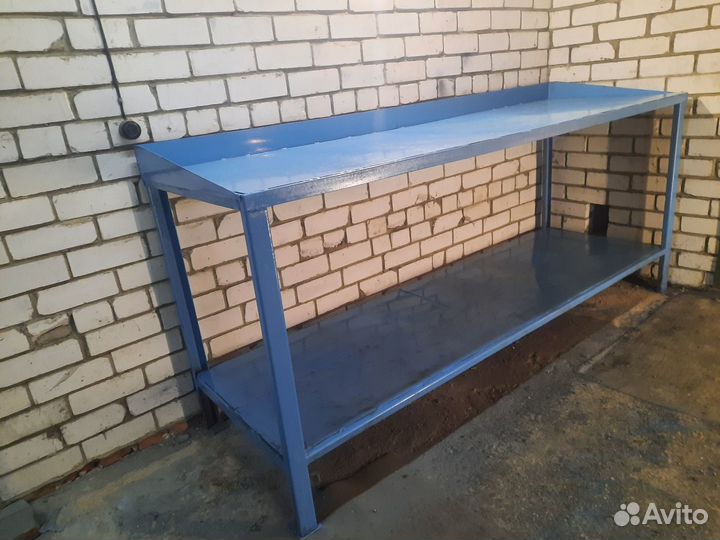 Стеллаж. Полка. Стол. Верстак Металл(3мм) 4шт