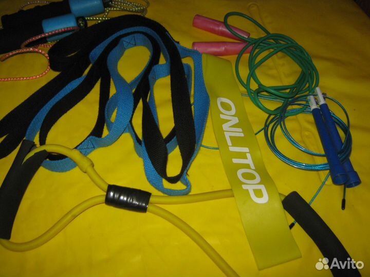 Скакалки+резинки