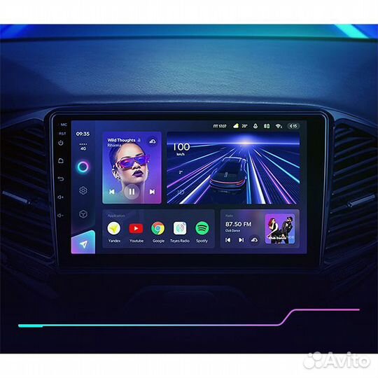 Штатная магнитола Teyes CC3 4G+64G для LADA Vesta