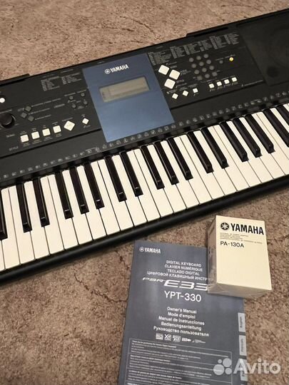Синетезатор yamaha PSR-E333/YPT-330
