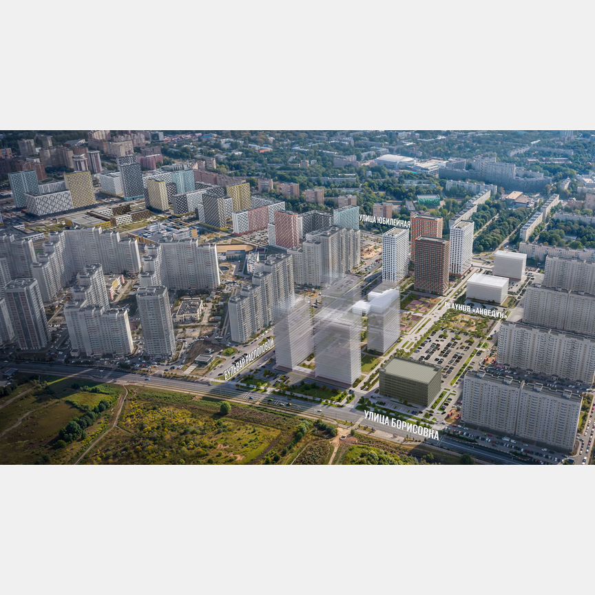 1-к. квартира, 43,5 м², 12/25 эт.