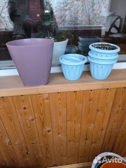 Цветочные горшки