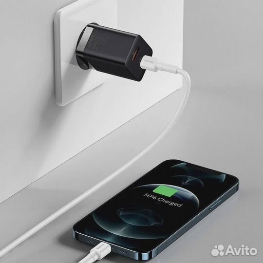 Сетевое зарядное устройство Baseus ccsupp-E01 30w
