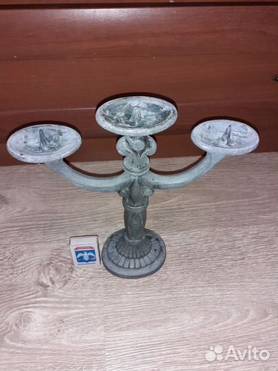 Подсвечник олово времён СССР