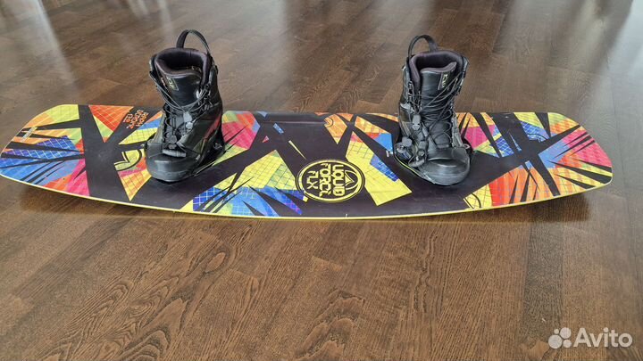 Вейкборд liquid force FLX и ботинки Ronix