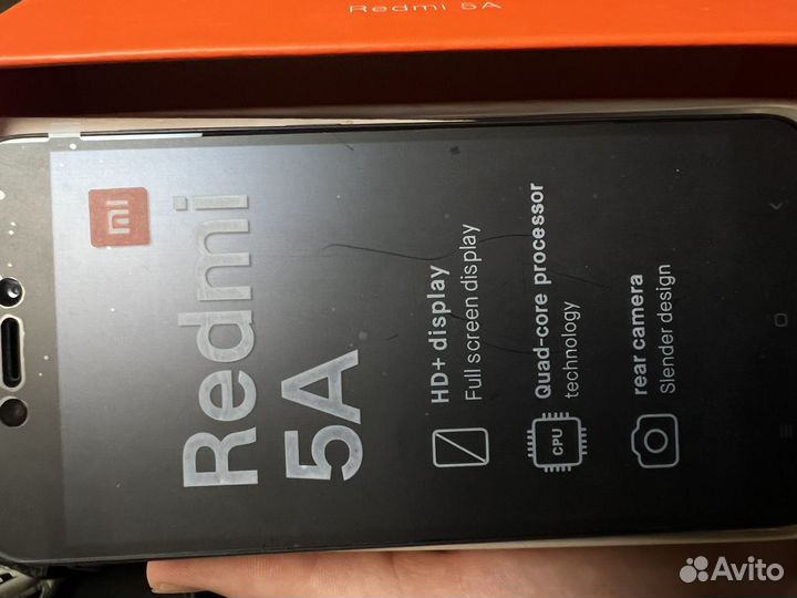 Телефон Xiaomi note 5a 2/16 черный