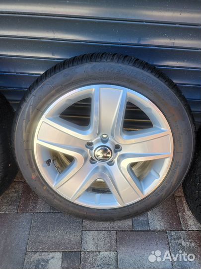 Диски с зимней резиной Volkswagen