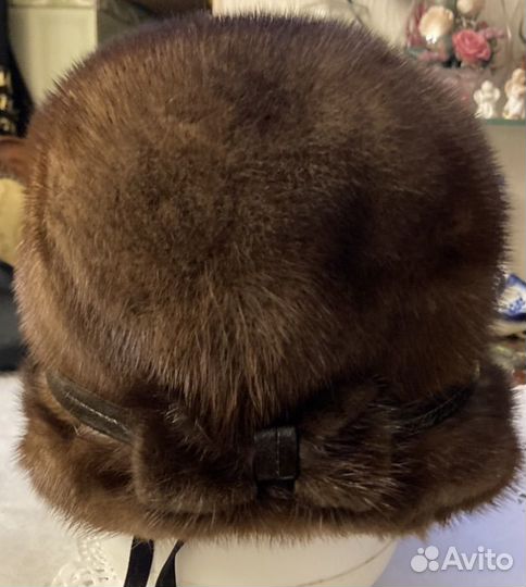 Шапка норковая женская