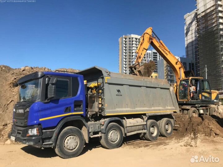 Грунт котлованный в Гамово