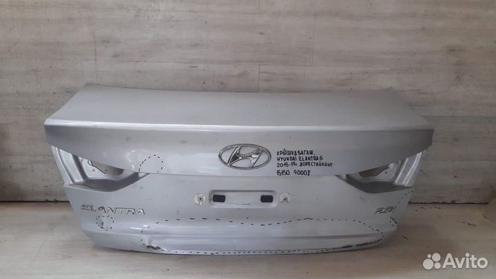 Крышка багажника Hyundai Elantra 6 С 2015 По 2019