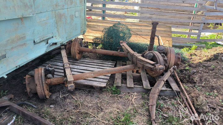 Мосты от кунга, жёсткая сцепка