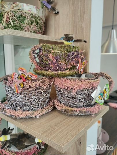 Декоративные корзиночки