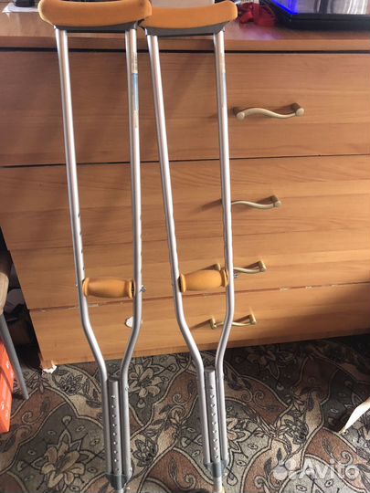 Костыли подмышечные взрослые