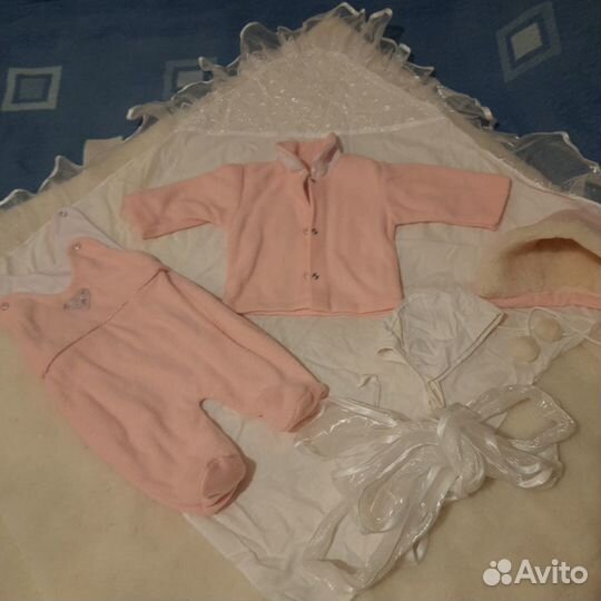 Одеяло на выписку для девочки