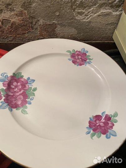Блюдо фарфор СССР