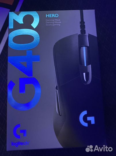Игровая мышь logitech g 403 hero