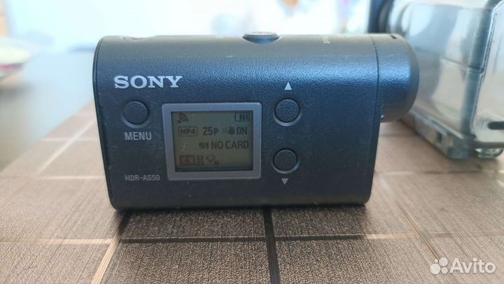 Экшн камера sony hdr as50