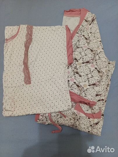 Халат и сорочка в роддом 52/54