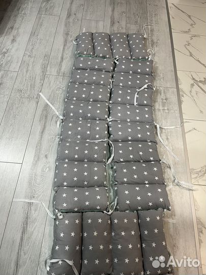 Бортики в детскую кроватку