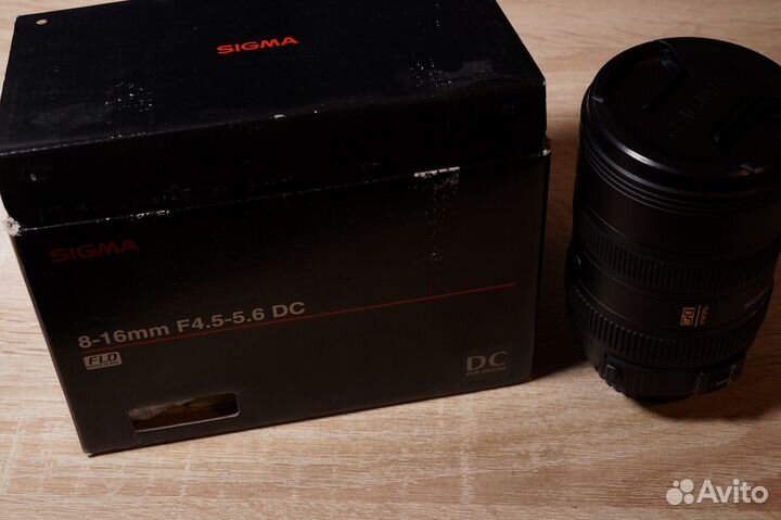 Sigma 8-16mm F4.5-5.6 DC Nikon F