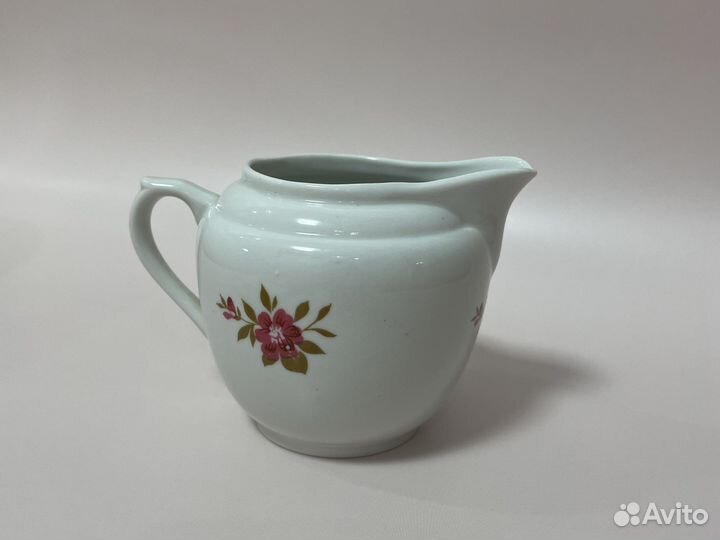 Молочник сливочник фарфор Вербилки СССР