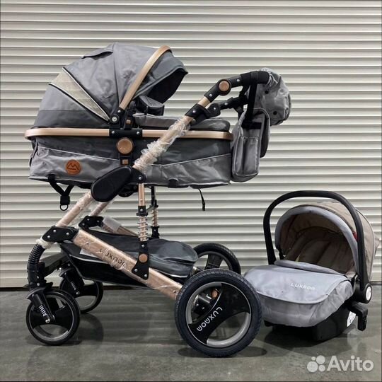 Коляска для новорождённых Luxmom