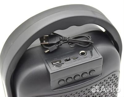 Портативная Bluetooth колонка RGB ZQS6137 wireless