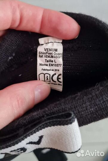 Защита для ног голень-стопа venum, оригинал
