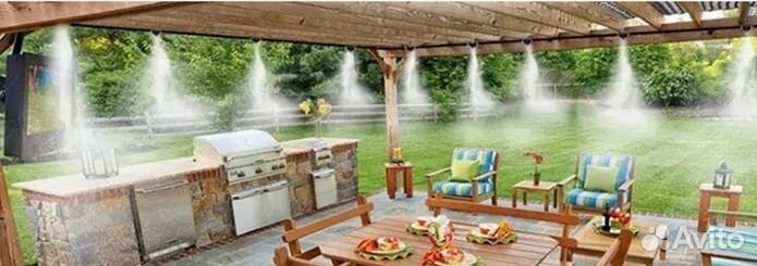 Система туманоохлаждения - 50 форсунок