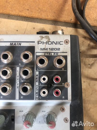 Микшерный пульт phonic mm1202