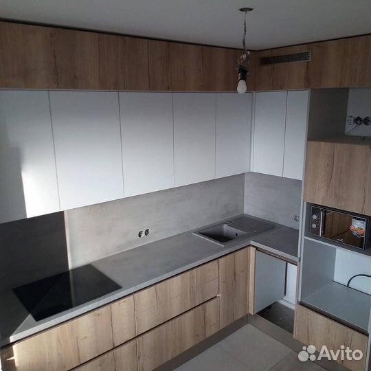 Кухонный гарнитур эггер в современном стиле