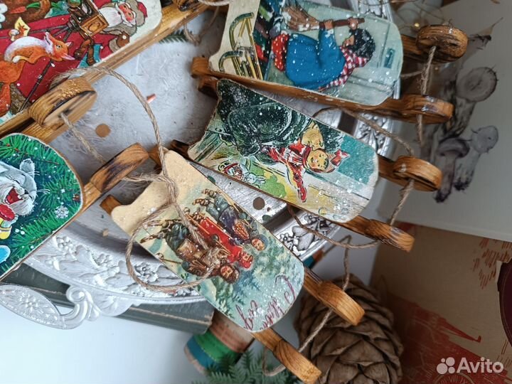 Елочные игрушки СССР