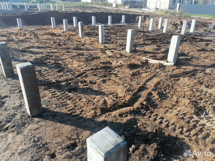 Фундамент / Жб сваи от производителя под ключ