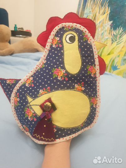 Кукла грелка на чайник СССР