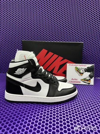 Air Jordan 1 Retro High Black White р.37-41