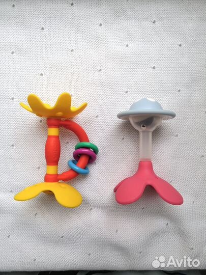 Погремушки прорезыватели pigeon