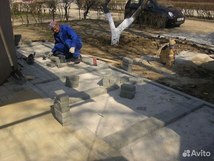 Тротуарная плитка новый город