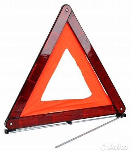 Знак аварийной остановки, металлические ножки