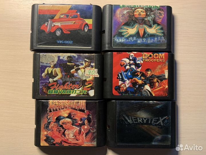 Sega картриджи