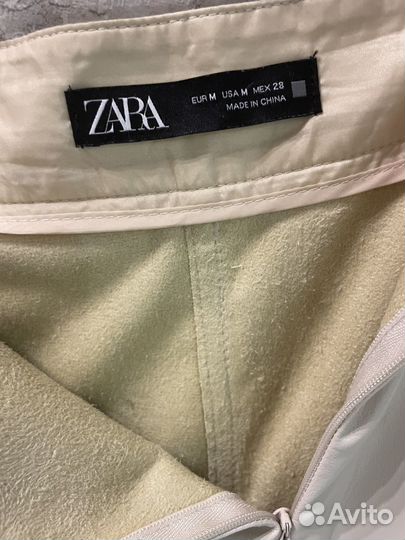 Кожаная юбка Zara