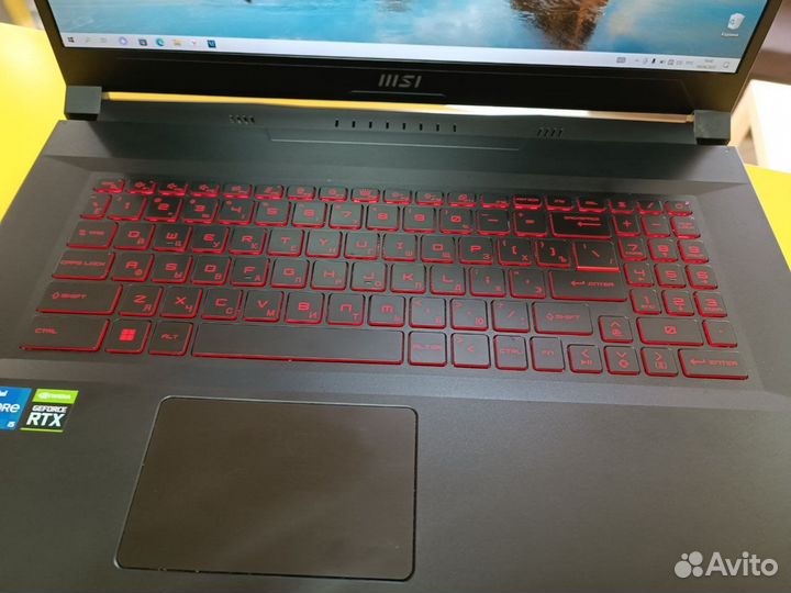 Игровой ноутбук MSI Katana GF76 i5/RTX3050