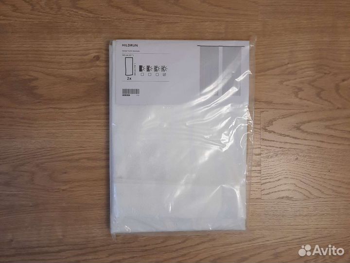 Шторы белые Хилья,тюль Альвине,Лиль, Хилдрун