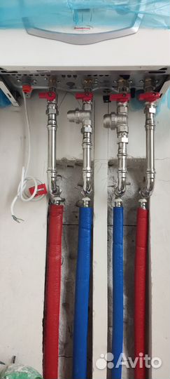 Монтаж отопления водоснабжения под ключ